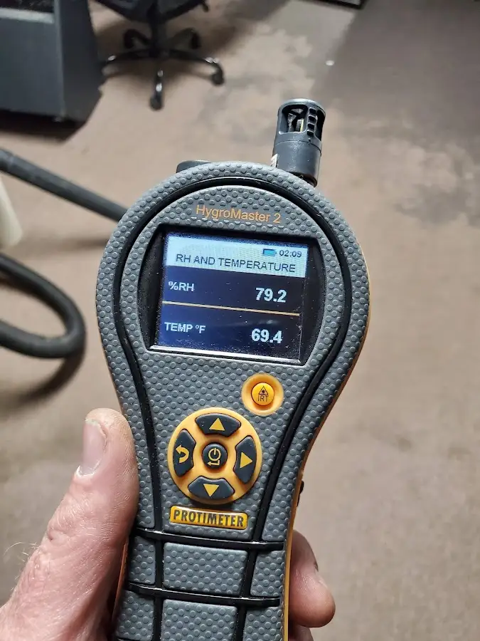Moisture meter humidity assessment for Mold Remediation & Removal in Beaverton